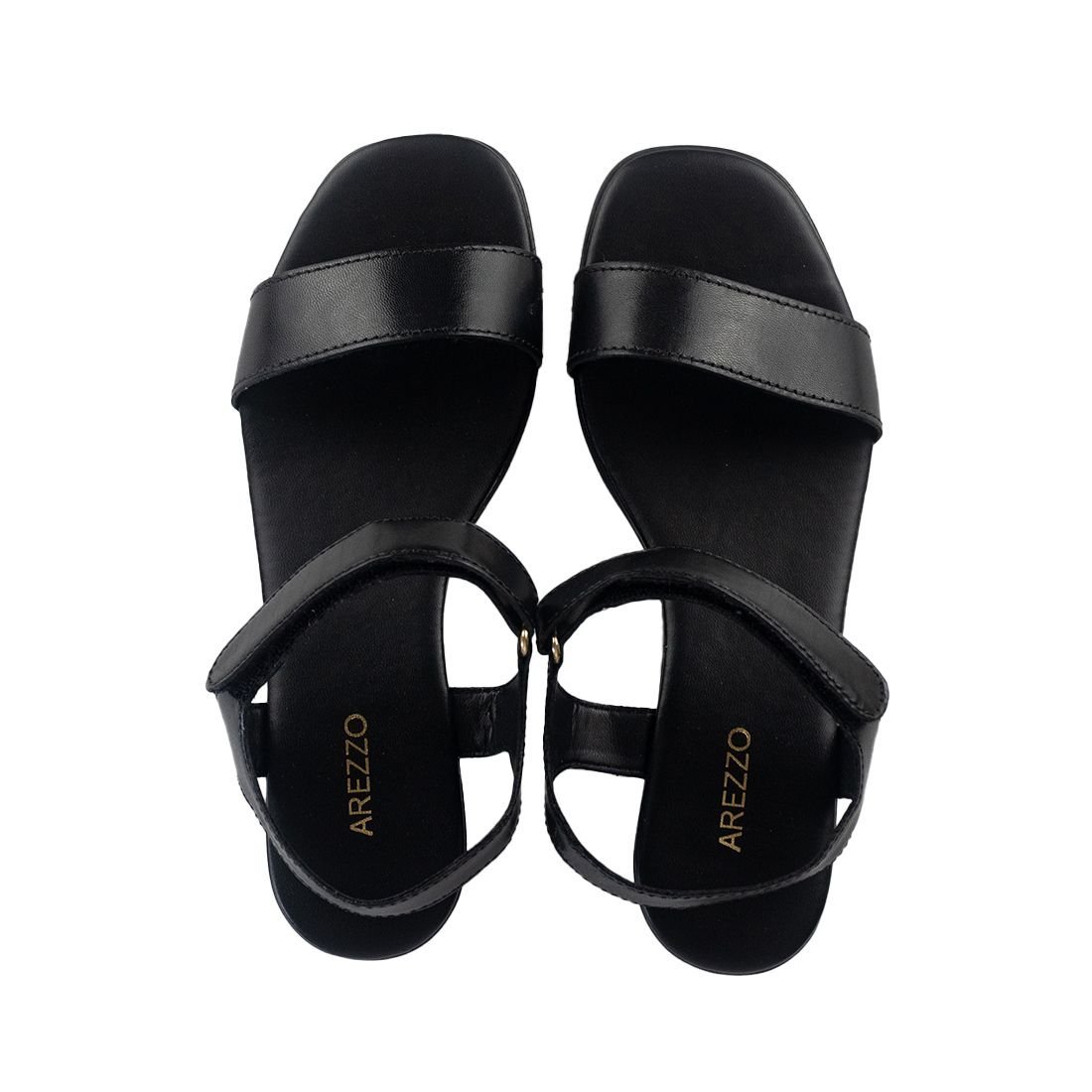 Sandália Arezzo Flatform Preto 5