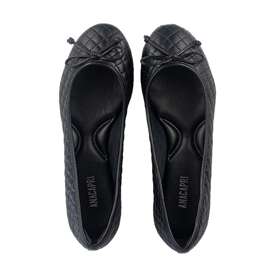 Sapatilha Anacapri Matelassê Laço Preto 5