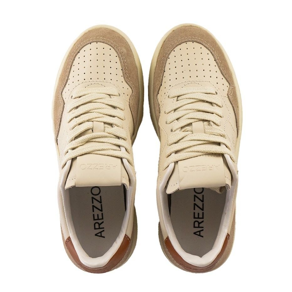 Tênis Arezzo Sneaker Street Bege 5