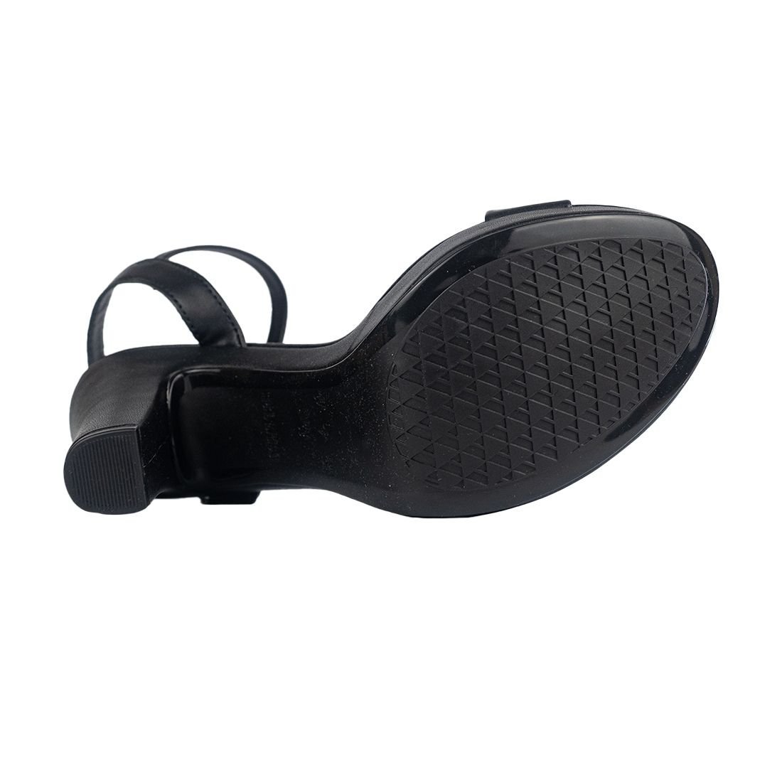 Sandália Via Uno com Salto Alto Preto 4