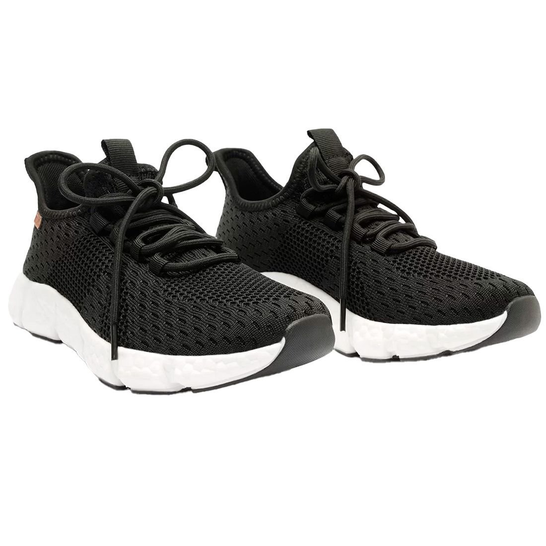 Tênis Anacapri Knit Sporty Ultra Leve Preto 2