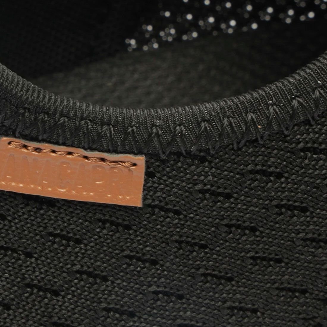 Tênis Anacapri Knit Sporty Ultra Leve Preto 5