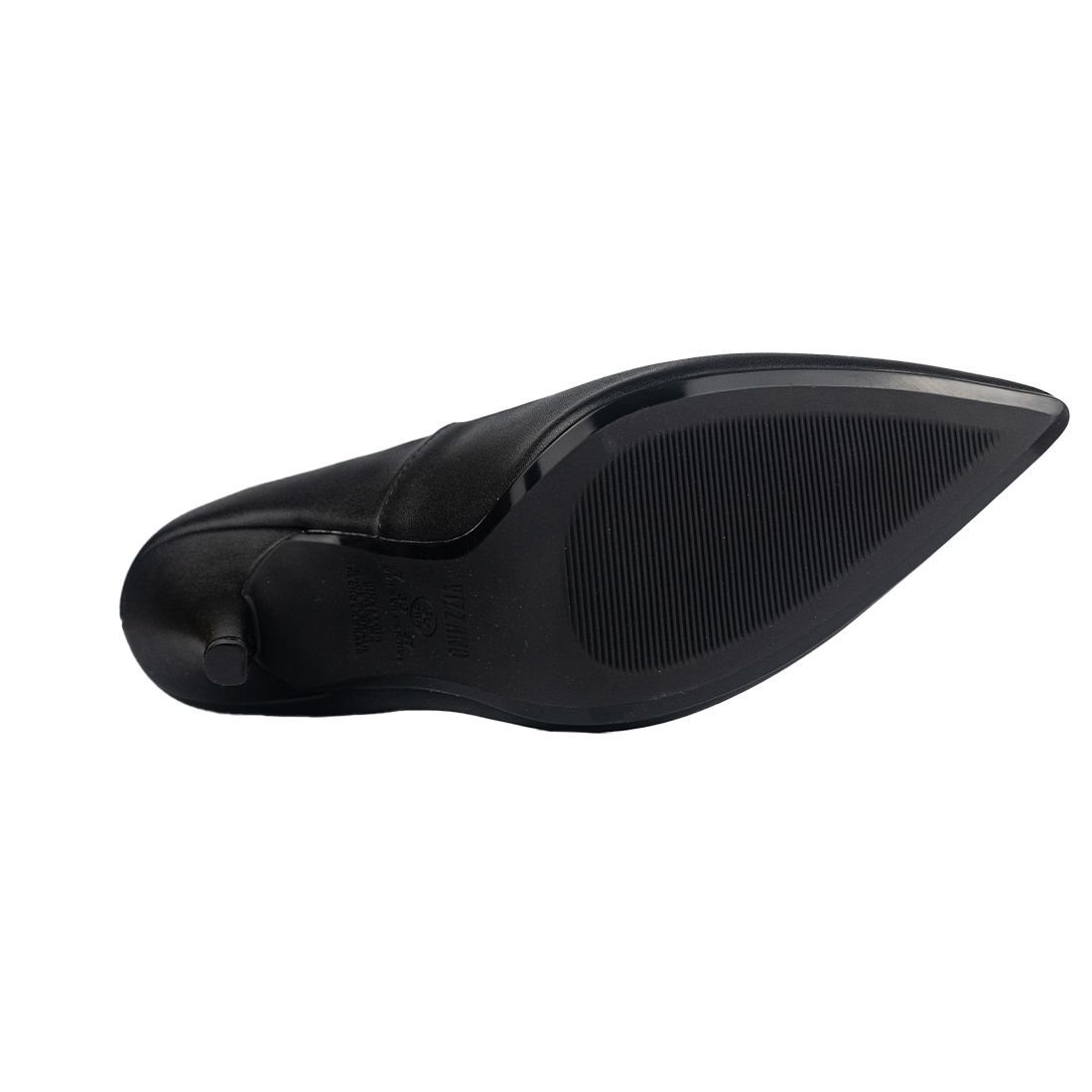 Sapato Scarpin Vizzano Bico Fino Salto Alto Pelica - 1184.1101.7286 Preto 3