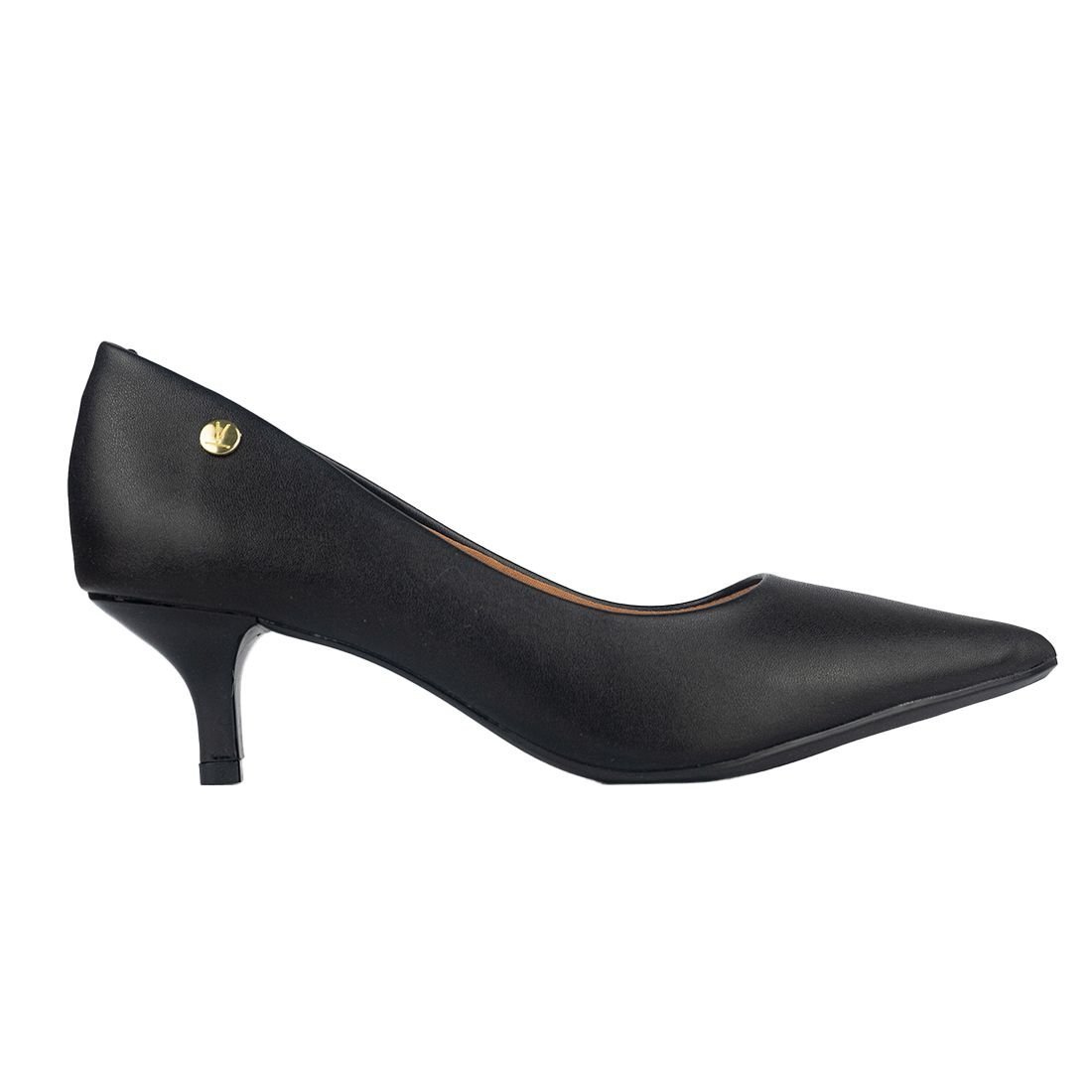 Scarpin Vizzano Bico Fino Preto 1
