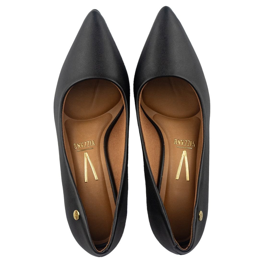 Scarpin Vizzano Bico Fino Preto 4