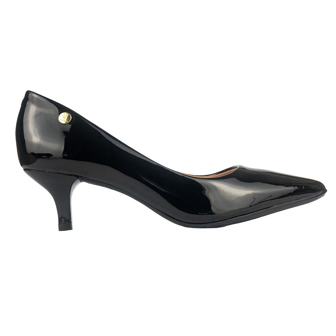 Scarpin Vizzano Bico Fino Preto 1