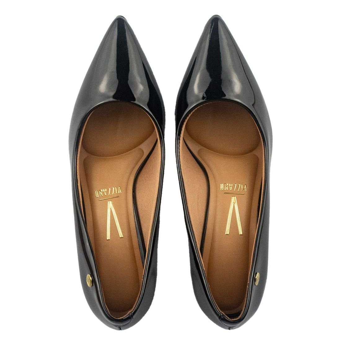 Scarpin Vizzano Bico Fino Preto 5
