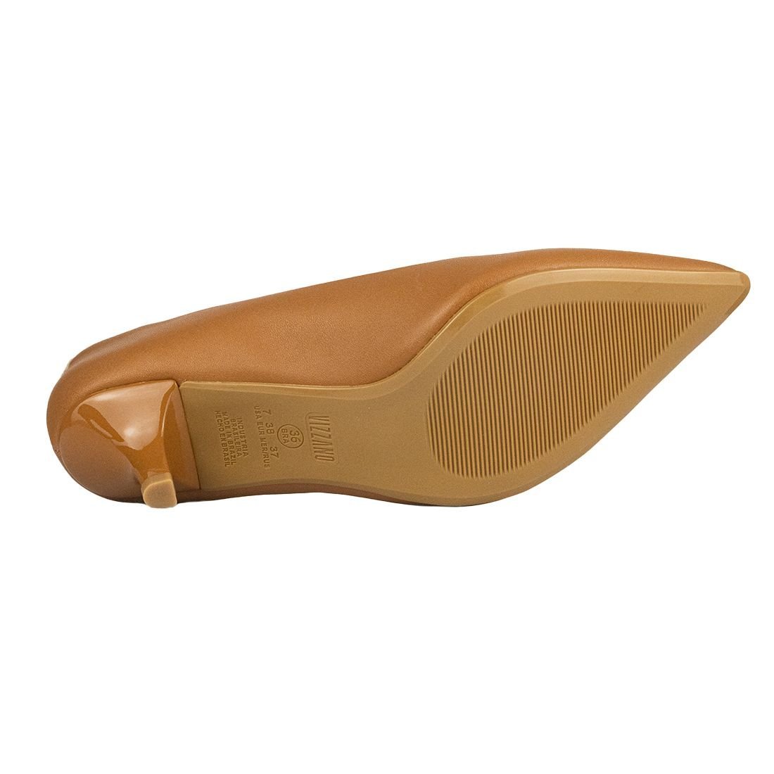 Scarpin Vizzano Bico Fino Marrom 4