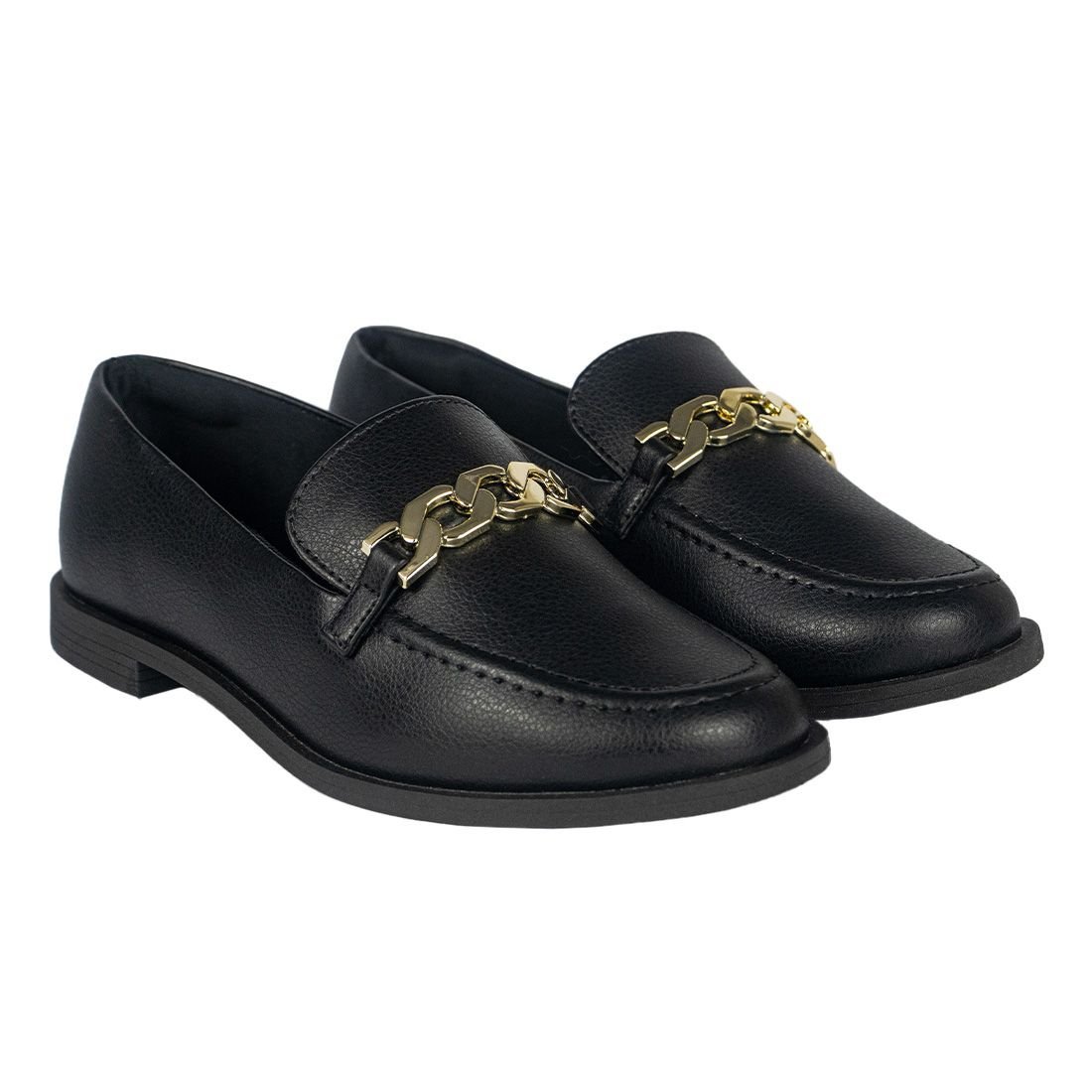 Mocassim Via Uno Corrente Preto 2