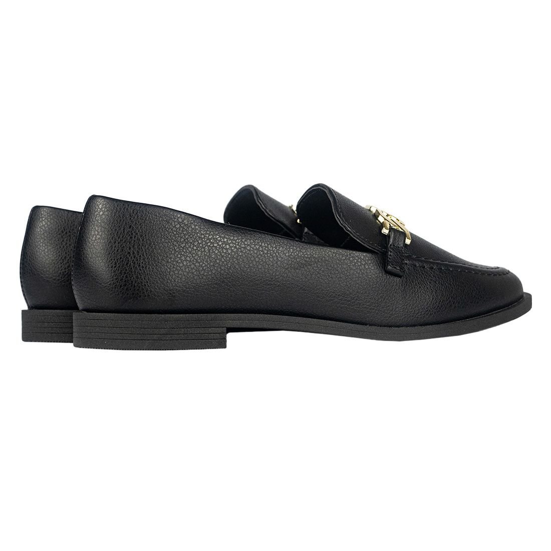 Mocassim Via Uno Corrente Preto 3