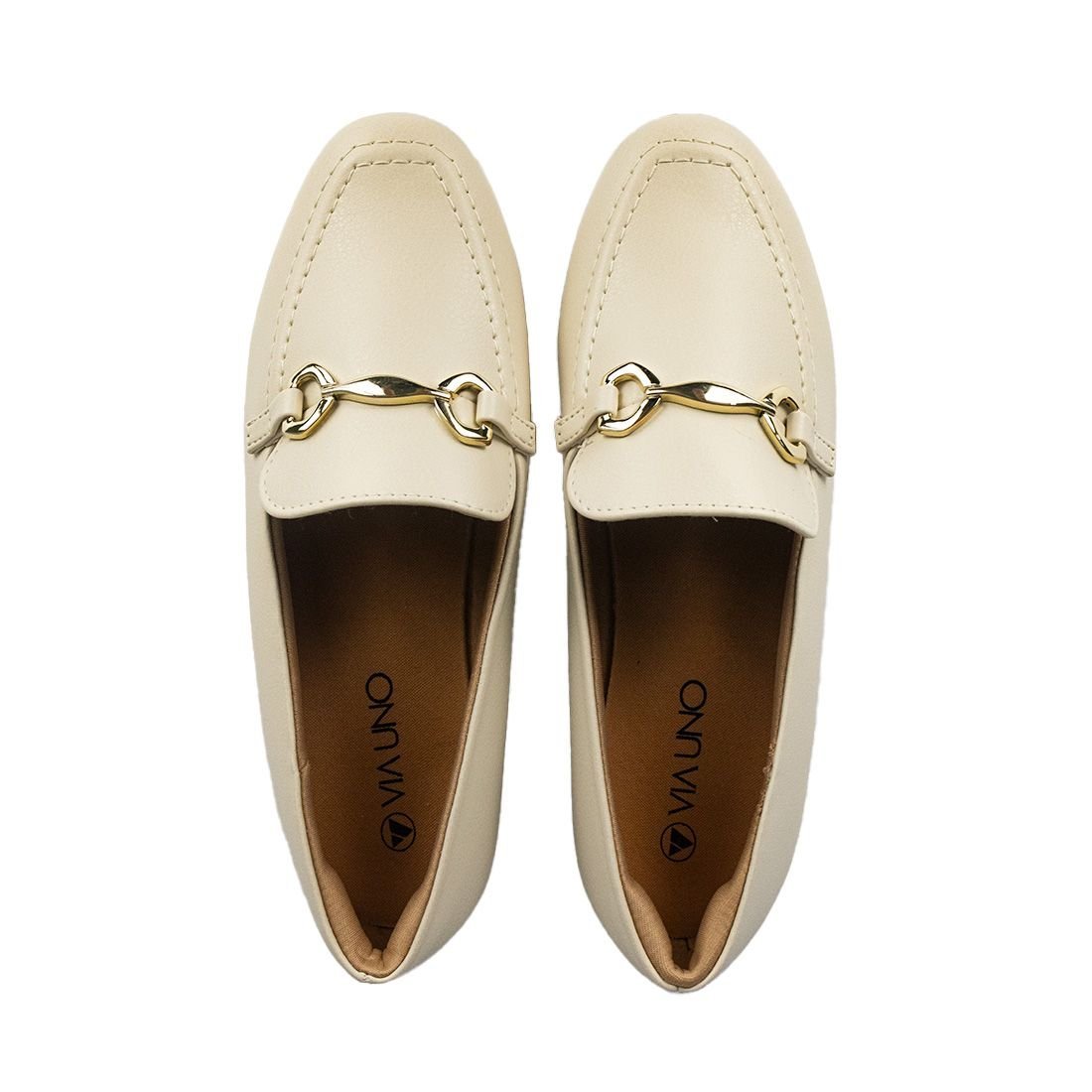 Mocassim Via Uno Loafer Bridão Branco 5