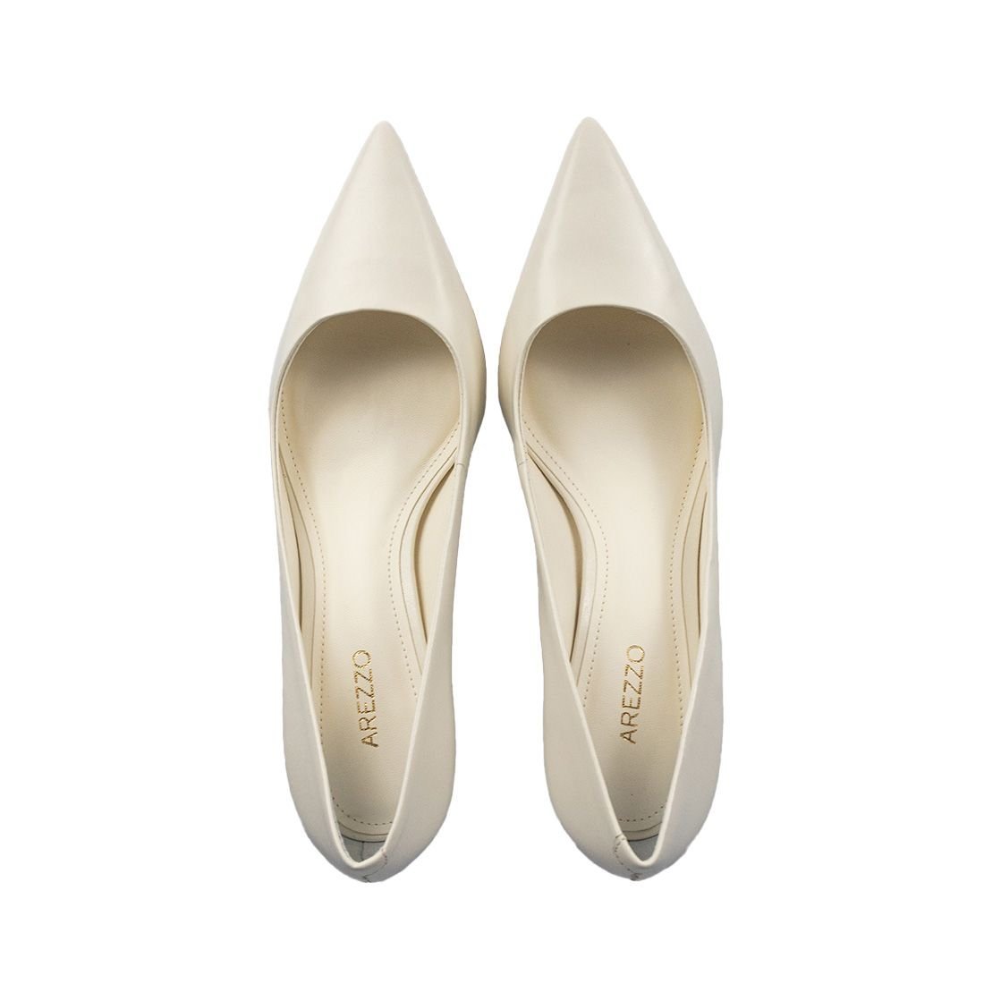 Sapato Scarpin Arezzo Salto Baixo Branco 5