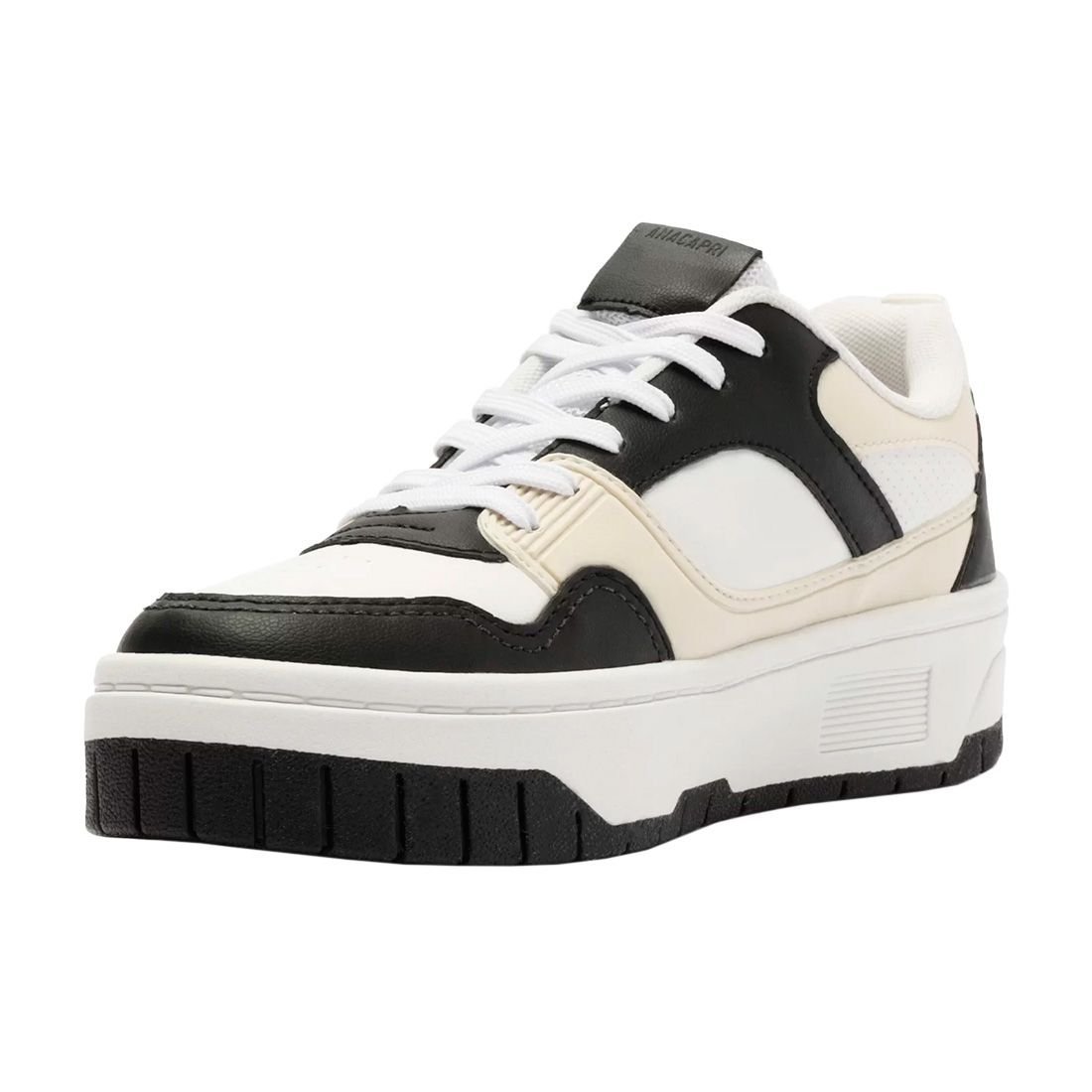 Tênis Anacapri Emma Branco/Preto 3