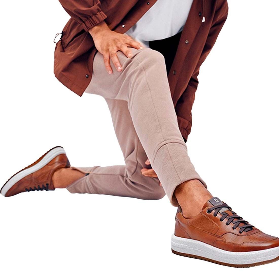 Tênis Democrata Denim Drake Pulse Marrom 5