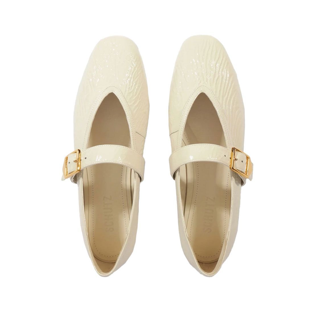 Sapatilha Schutz Fivela Mary Jane Branco 4