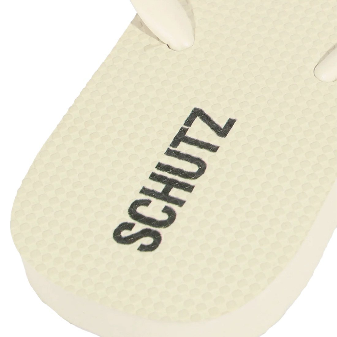 Chinelo Schutz Jellys Basic Bico Redondo Branco 5