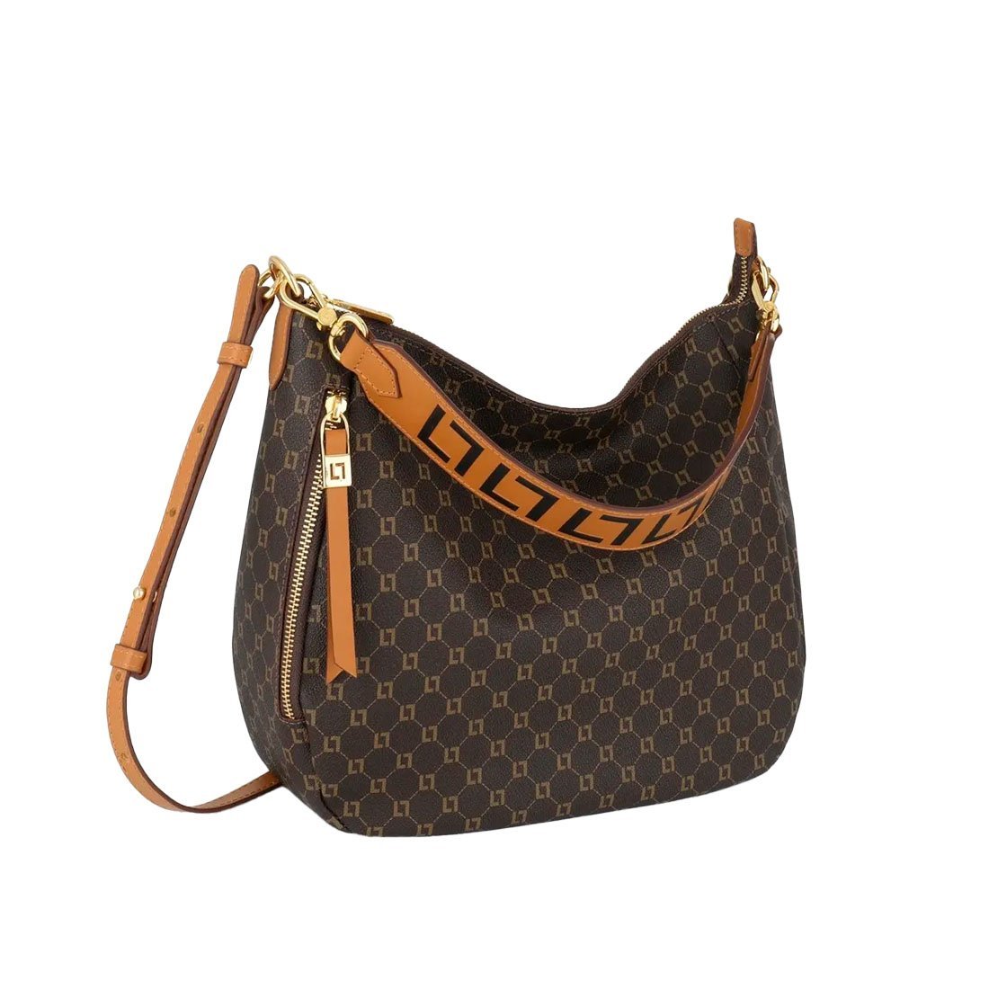 Bolsa Luz da Lua Hobo Grande Monograma Mocca Marrom 3
