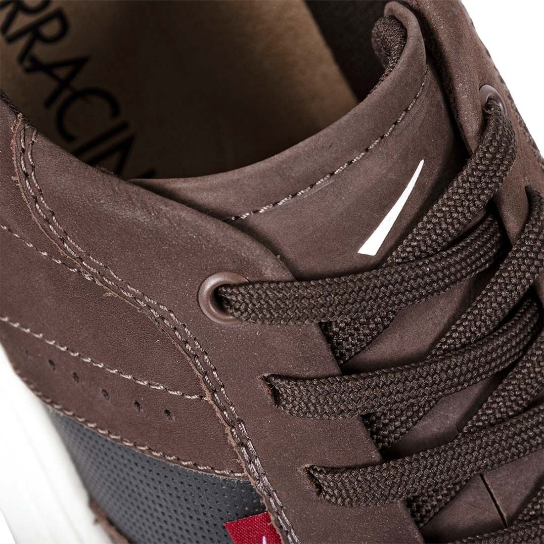 Tênis Sneaker Ferracini Cervo Sport Recortes Marrom 4