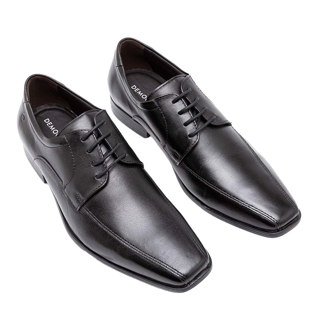 Sapato Democrata Metropolitan Prime Com Cadarço Preto 2