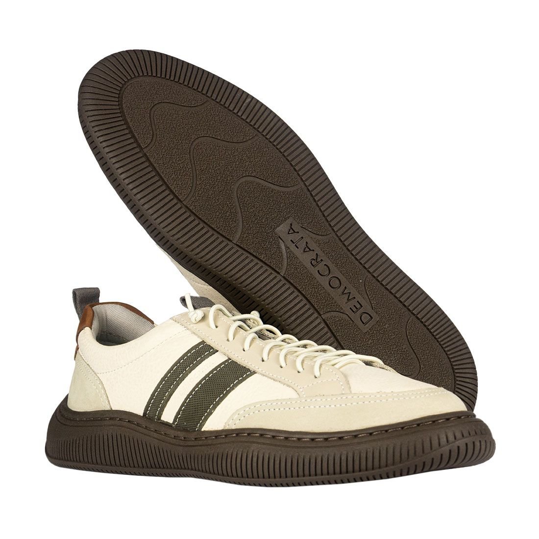 Sapatênis Democrata Denin Vibe Bege 4