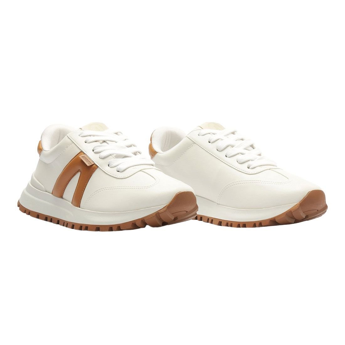 Tênis Anacapri Miss Port Branco/Caramelo 2