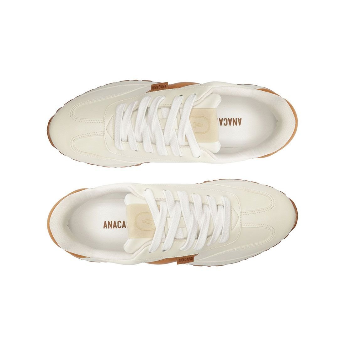 Tênis Anacapri Miss Port Branco/Caramelo 6