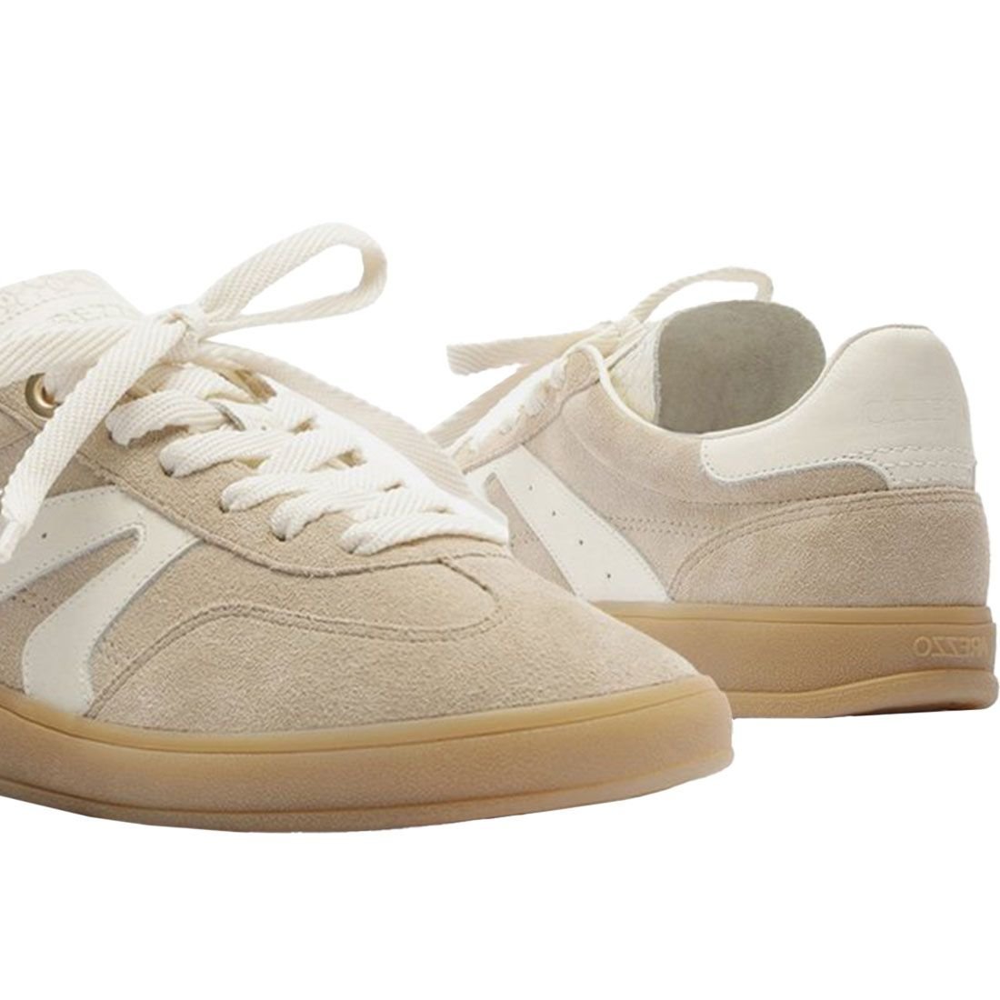 Tênis Arezzo Amarração Retrô Biqueira Bege 4