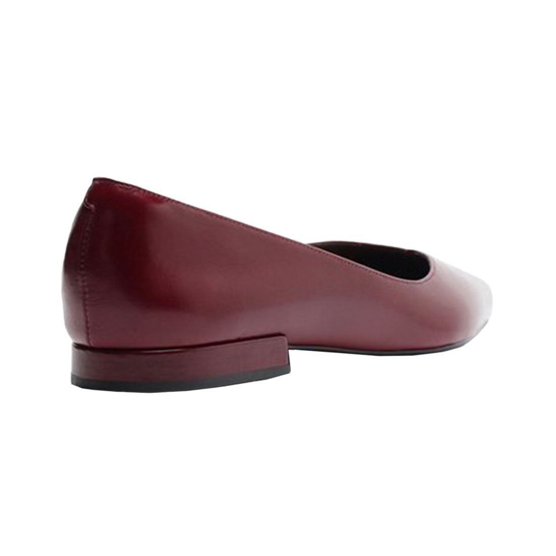 Sapatilha Arezzo Bico Fino Bloco Minimal Vermelho 3