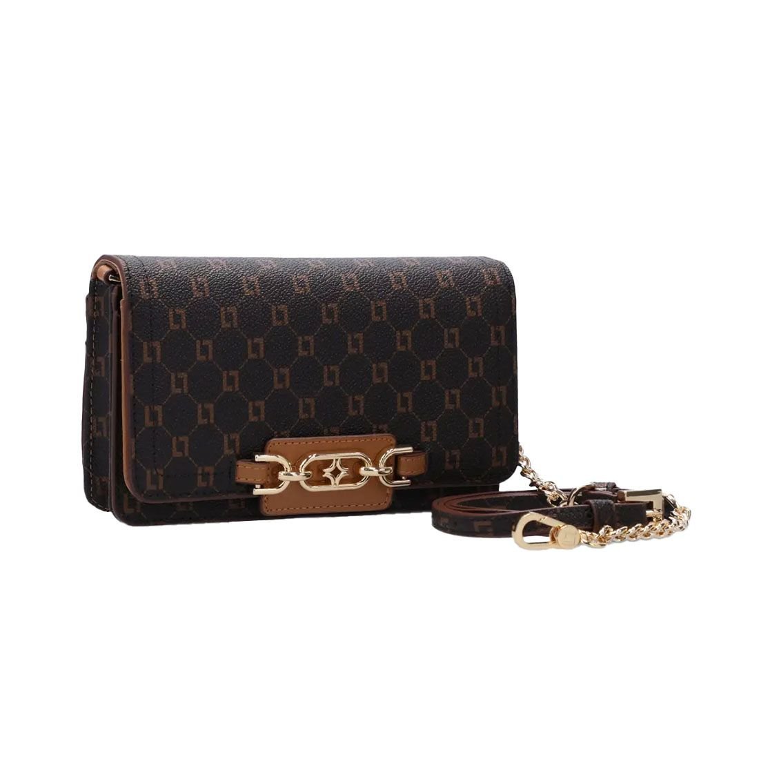 Bolsa Luz da Lua Mini Bag Monograma LL Marrom 3