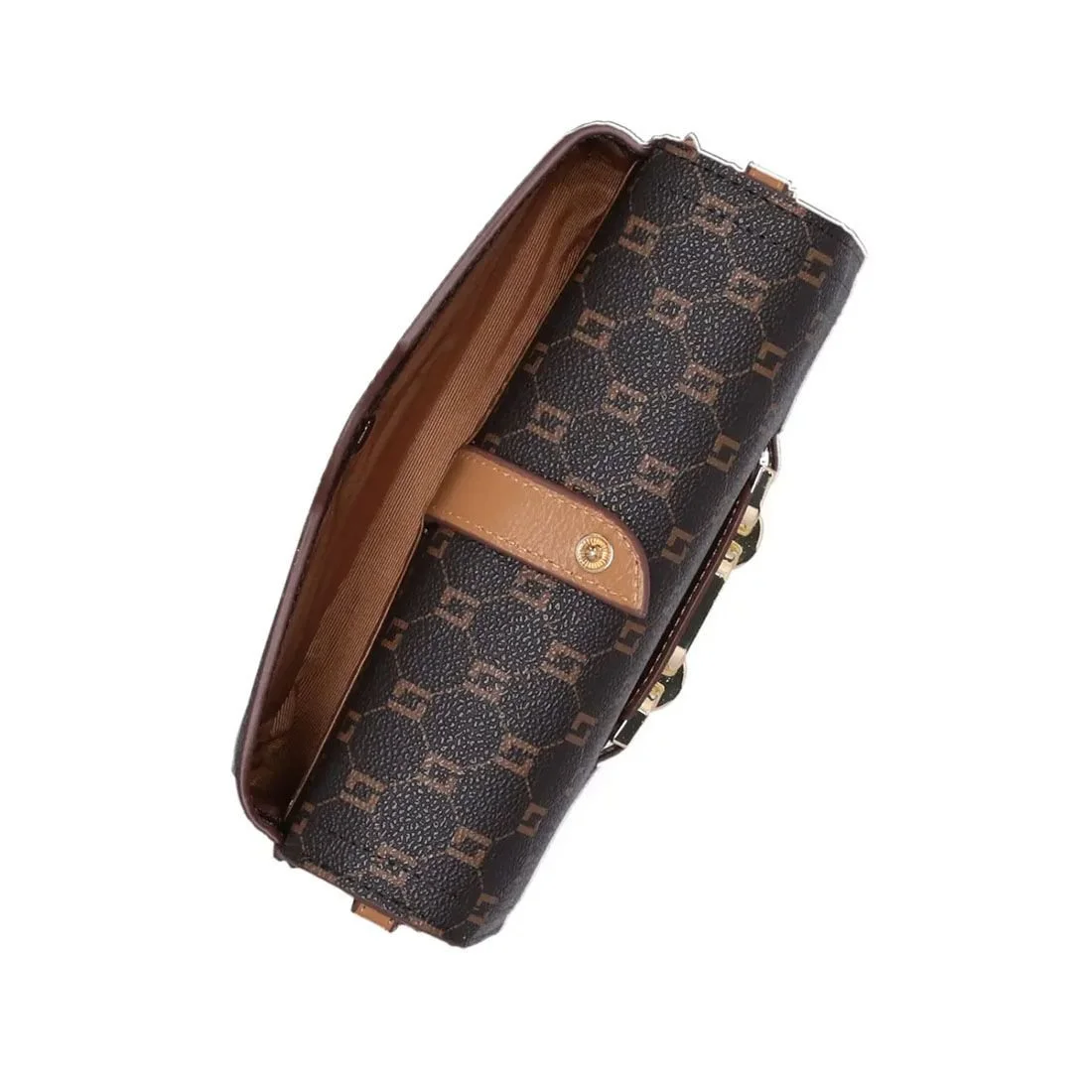 Bolsa Luz da Lua Mini Bag Monograma LL Marrom 4