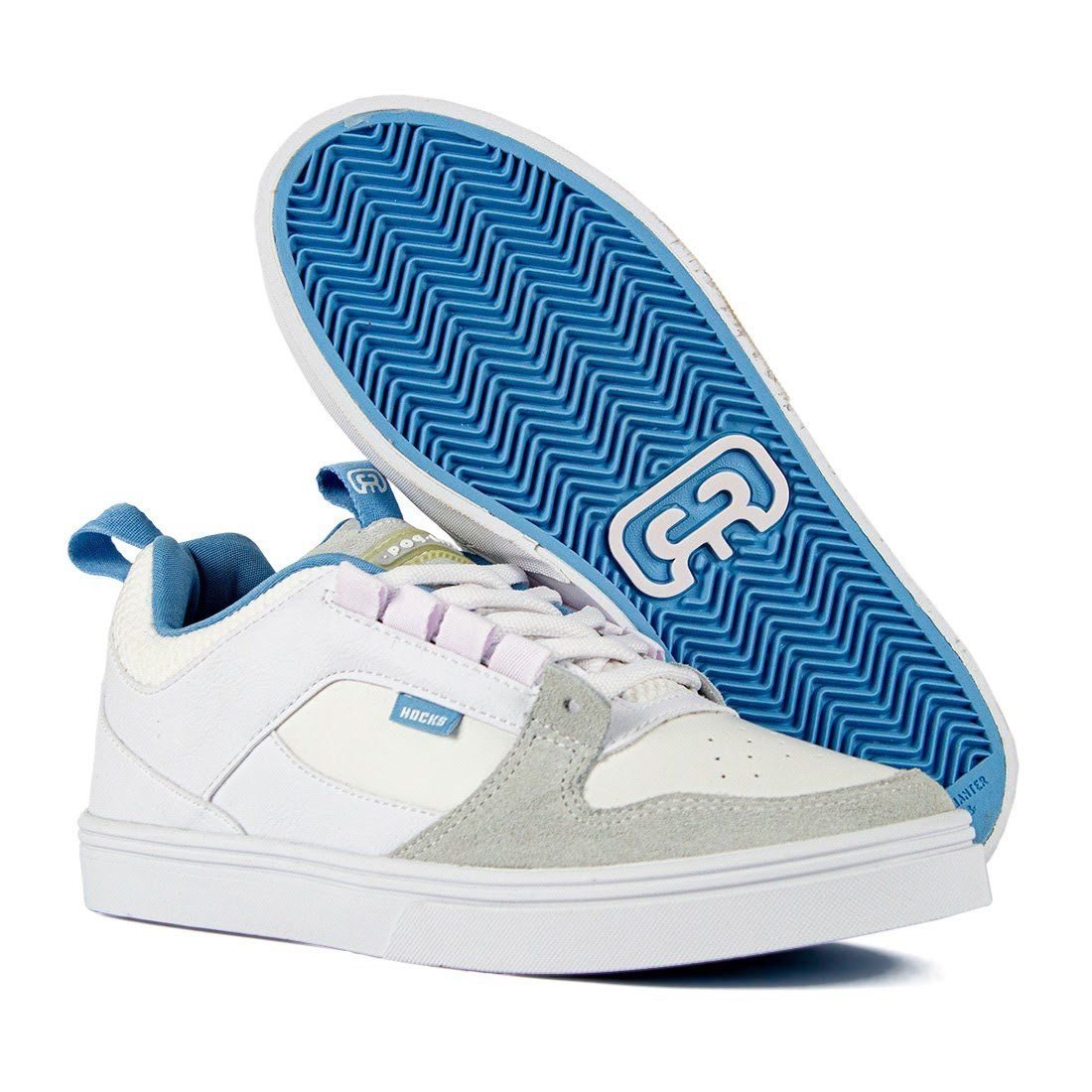 Tênis Hocks Pop Lite Branco/Cinza 4