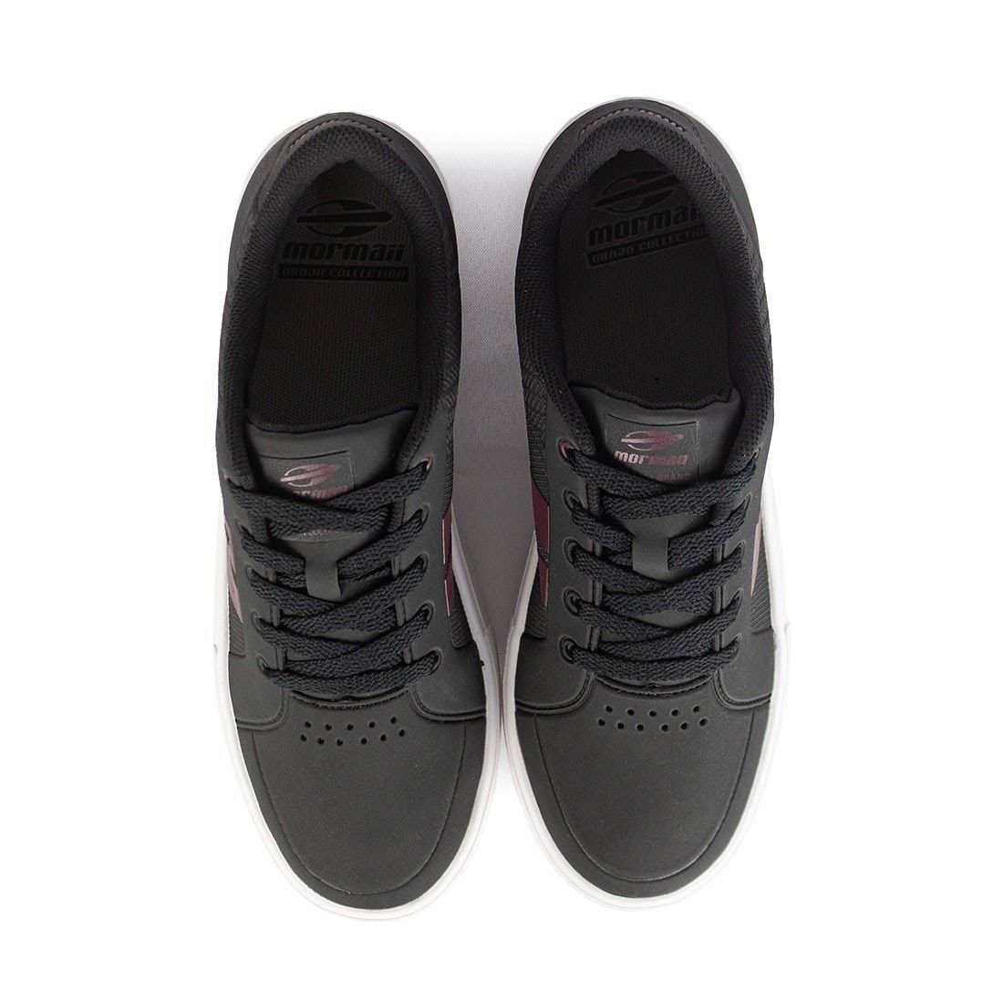 Tênis Mormaii Urban Stripe 3 Preto/Branco 5
