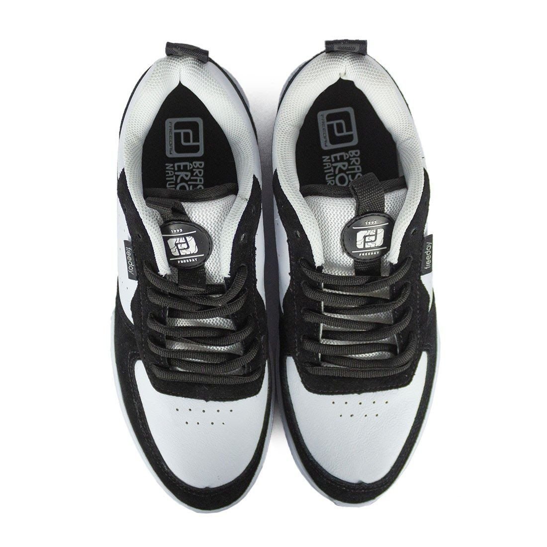 Tênis Freeday Nomade Branco/Preto 5