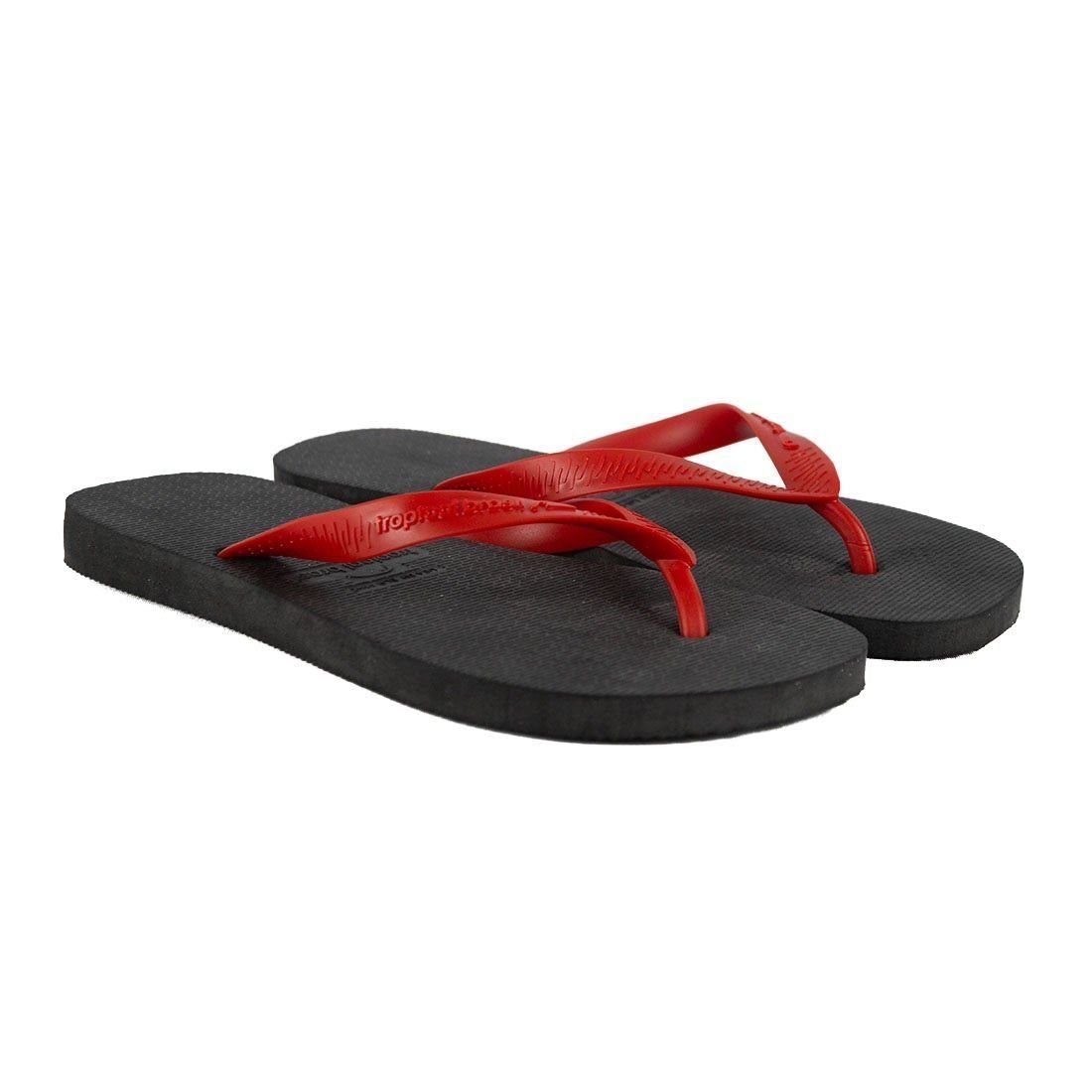 Chinelo Flip Flop Tropical Brasil Preto/Vermelho 3