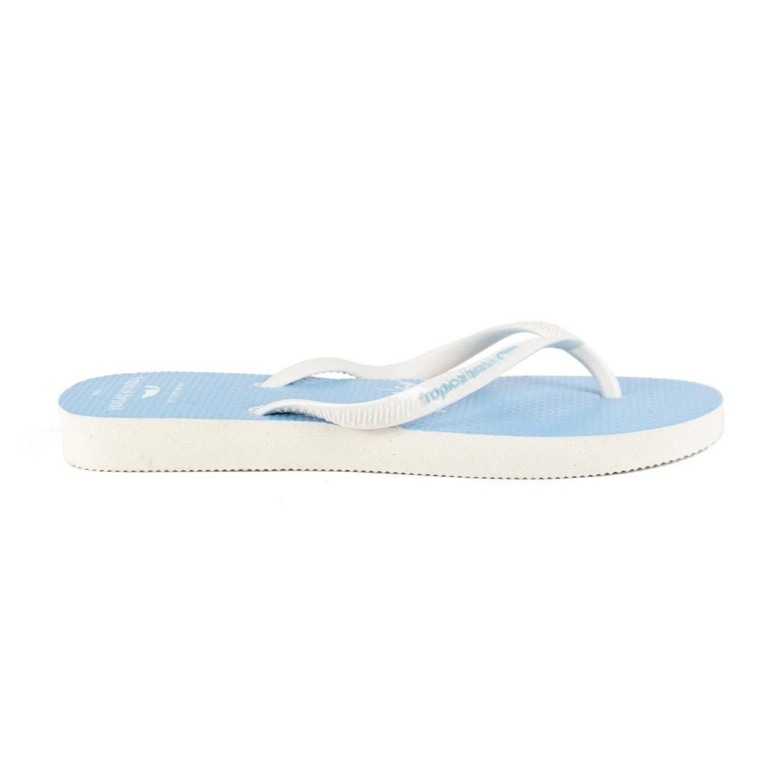 Chinelo Flip Flop Tropical Brasil Azul/Branco 2