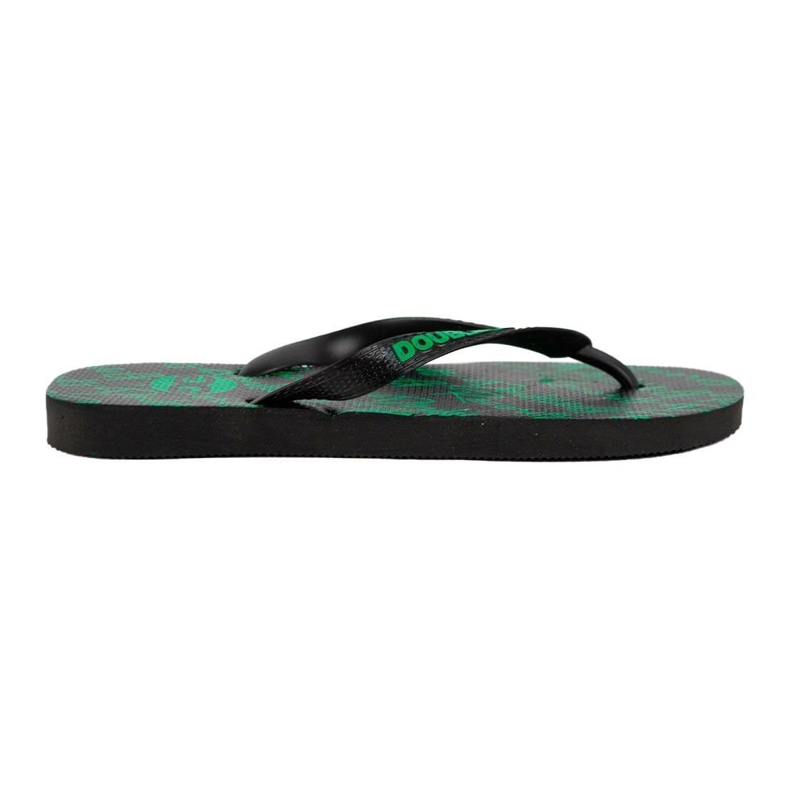 Chinelo Flip Flop Double G Preto/Verde 2