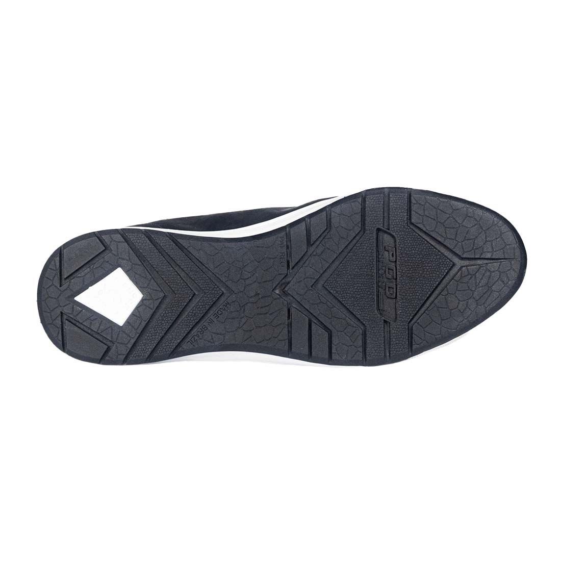 Sapatênis Pegada PGD Zipper Lateral Azul 5