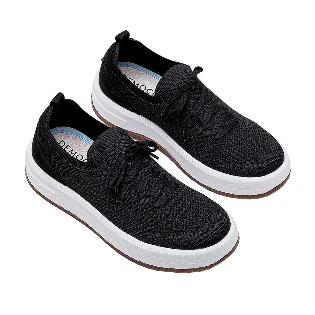 Tênis Democrata Drake Pulse Knit Preto 2