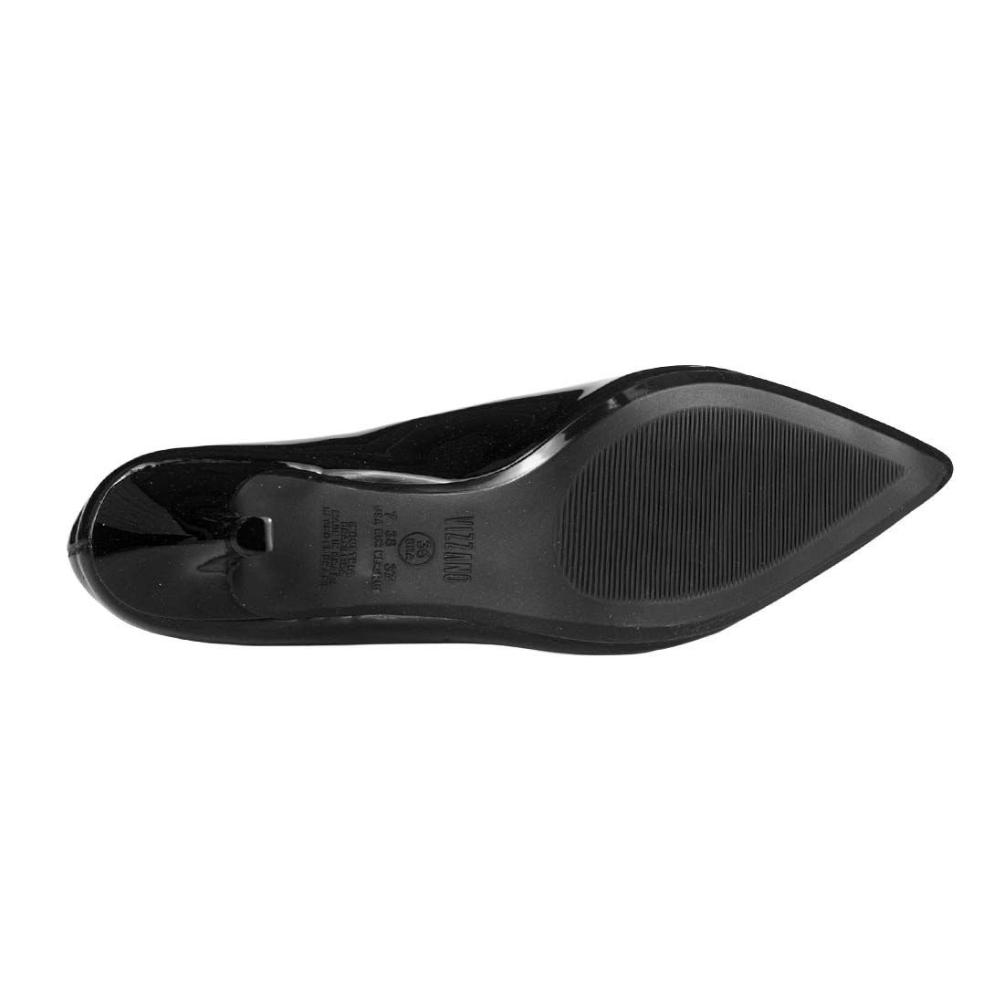 Sapato Scarpin Vizzano Salto Médio Verniz Preto 5