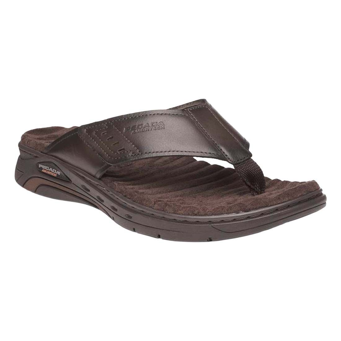 Chinelo  Pegada Conforto e Estilo Marrom 2