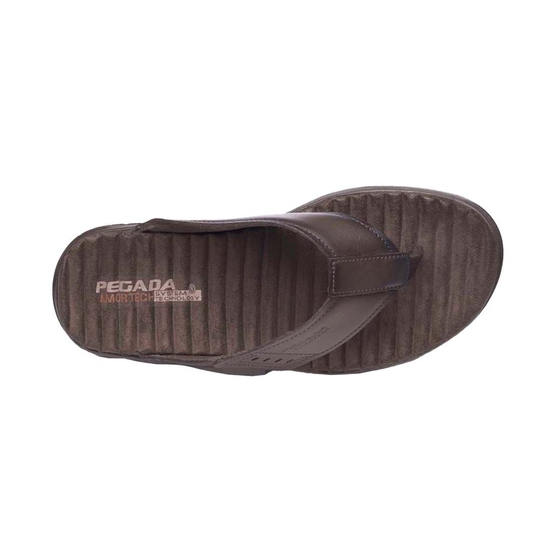 Chinelo  Pegada Conforto e Estilo Marrom 4