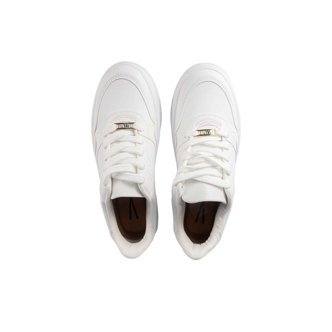 Tênis Casual Vizzano Estilo Urbano Confortável Branco 6