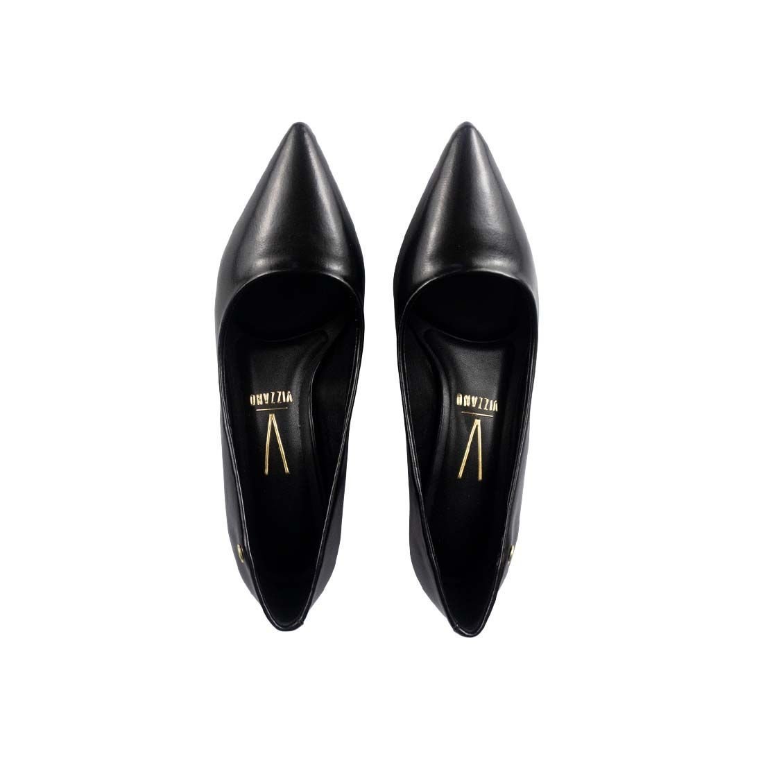 Sapato Scarpin Vizzano Clássico Salto Baixo Preto 5