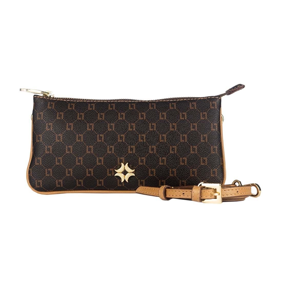 Bolsa Luz da Lua Mini Bag Alça Longa Marrom 1