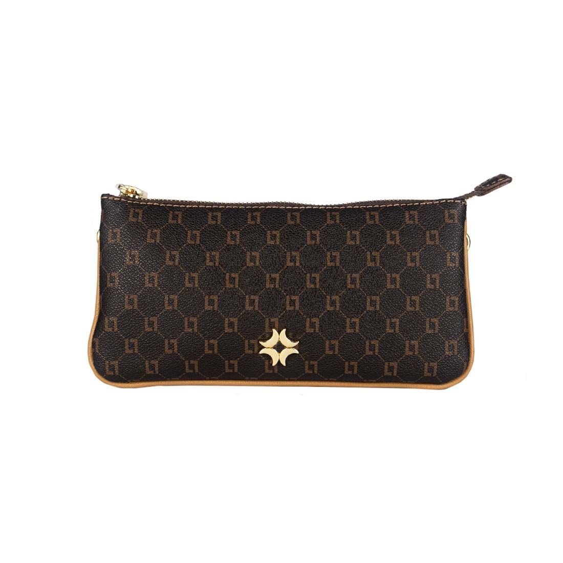 Bolsa Luz da Lua Mini Bag Alça Longa Marrom 3