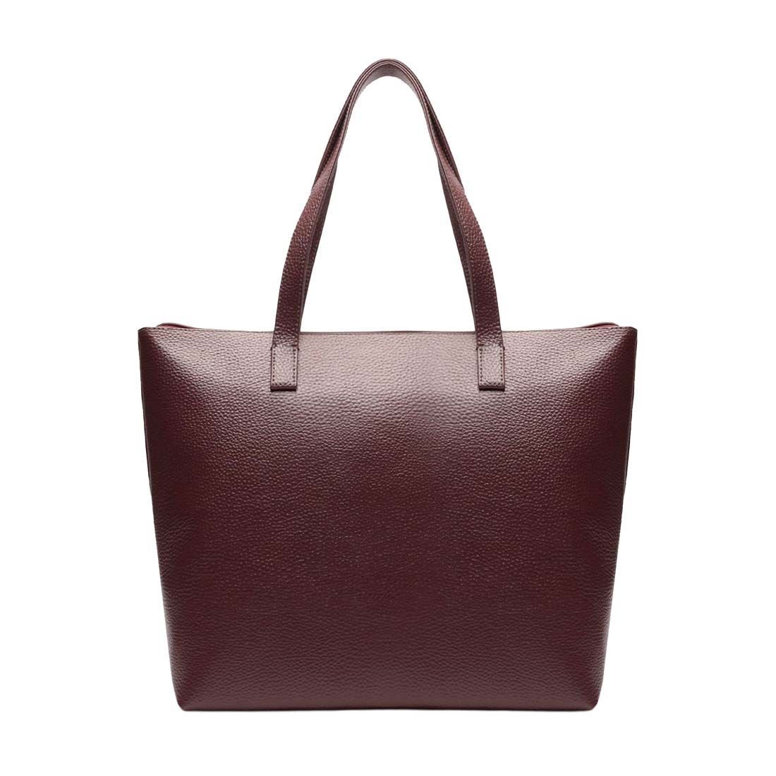 Bolsa Arezzo Mercato Grande Bag Charm Vinho 3