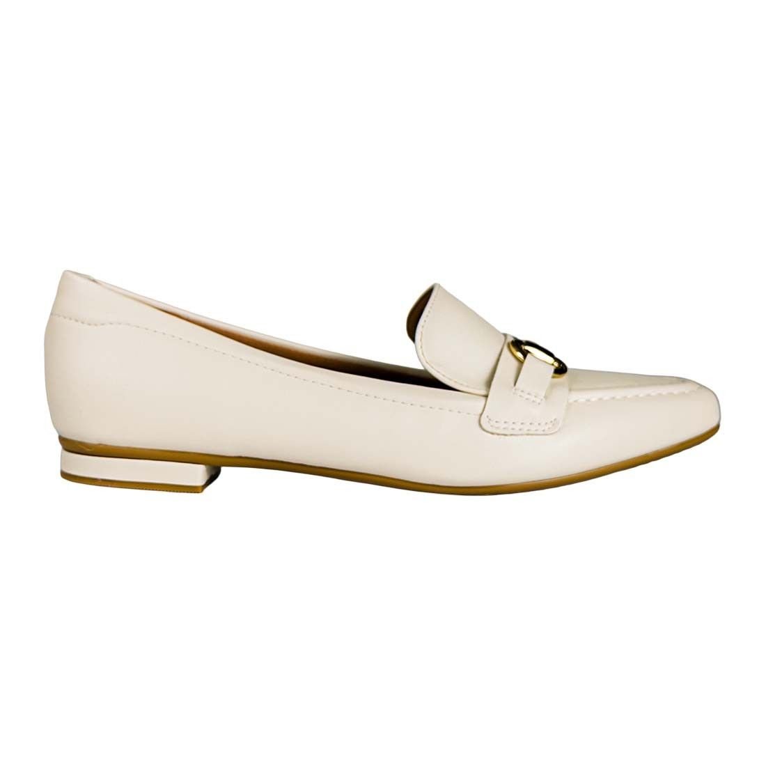 Sapato Mocassim Vizzano Enfeite Metalizado