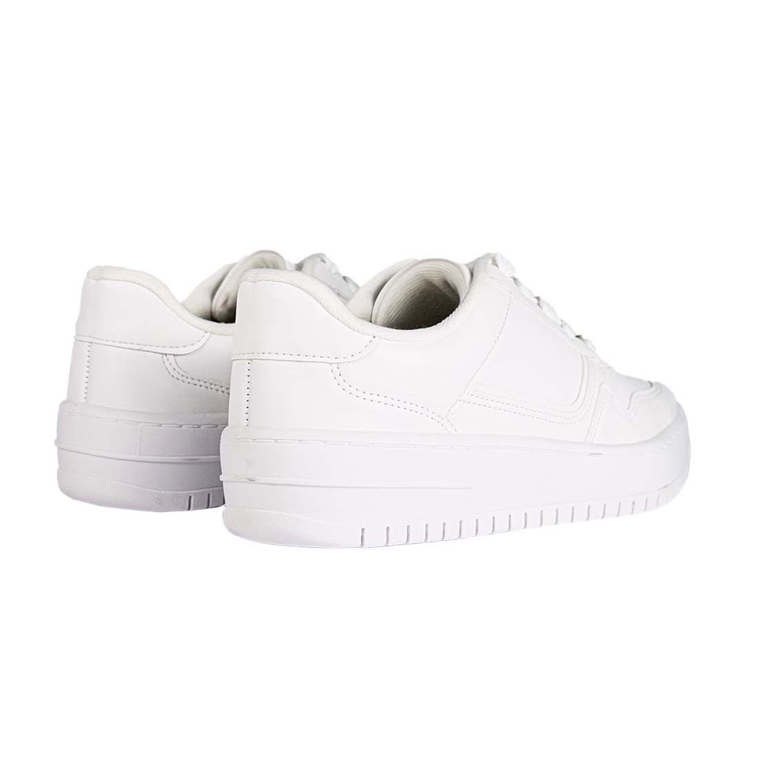 Tênis Vizzano Plataforma com Detalhe Dourado Branco 3