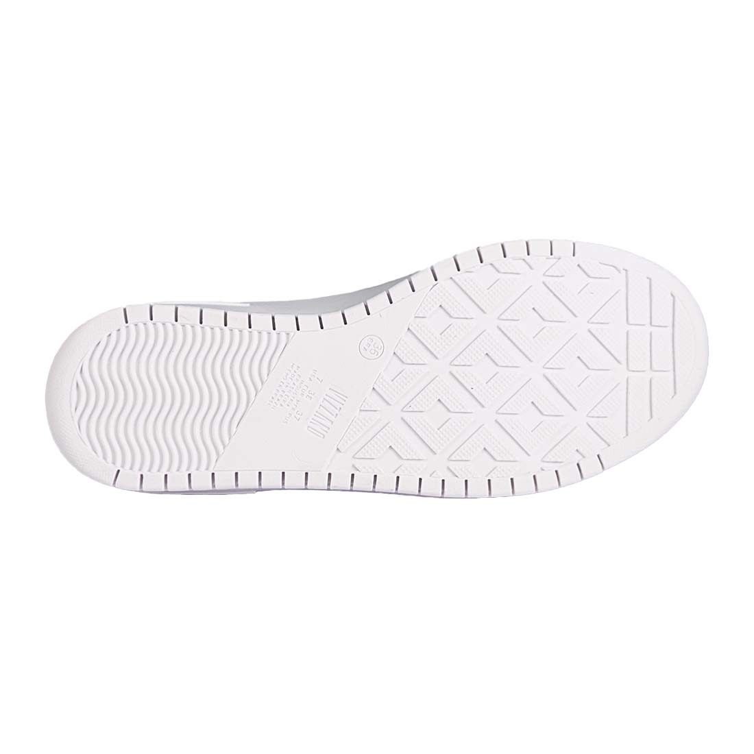 Tênis Vizzano Plataforma com Detalhe Dourado Branco 4
