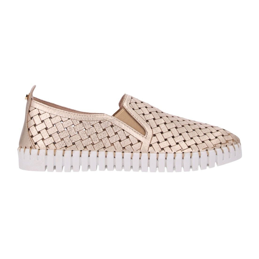 Tênis Luz da Lua Moon New Ridge Slip-On Dourado Renner